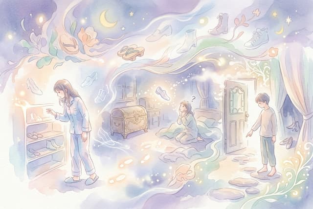 靴が見つからない夢、見た？ 玄関・片方だけ・見つかった後を読む