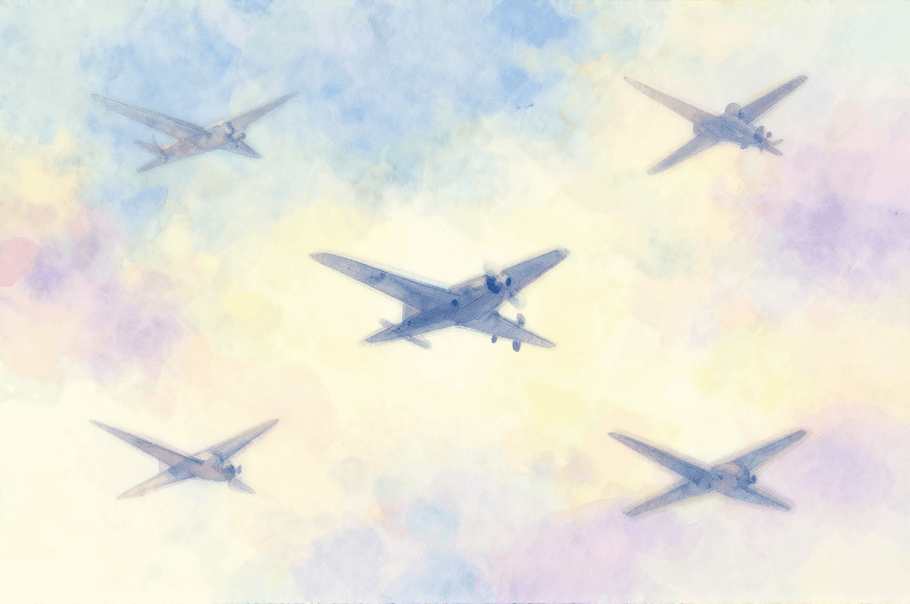 飛行機の夢を見た意味は? 乗る・乗り遅れる・墜落・見る・到着を読む