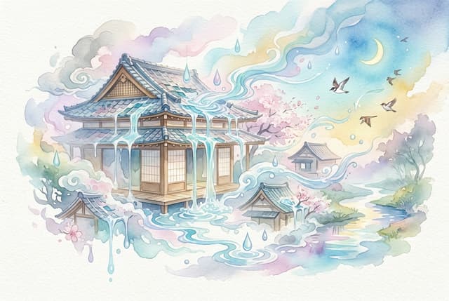 雨漏りする家の夢、ご近所さんも見てましたよ——意外と多い夢の、意外といい意味