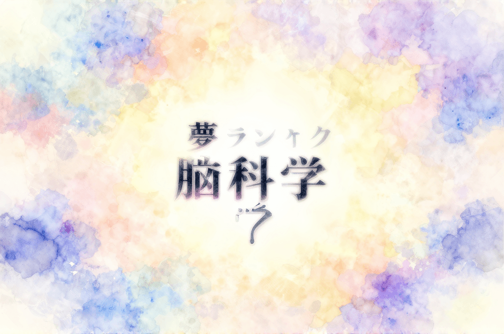 脳科学が教える「意味のある夢」ランキング10:あなたの脳はなぜその夢を見せるのか