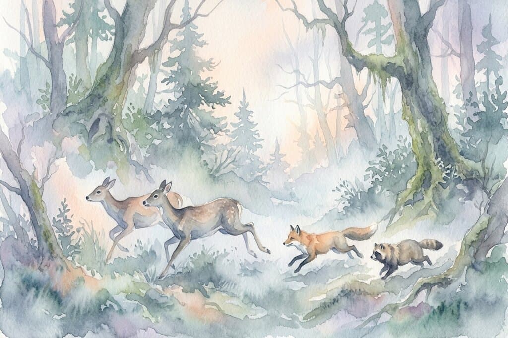 動物に追いかけられる夢の心理——脅威シミュレーション理論から読み解く恐怖の正体