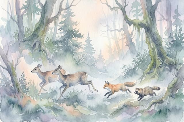 動物に追いかけられる夢の心理——脅威シミュレーション理論から読み解く恐怖の正体