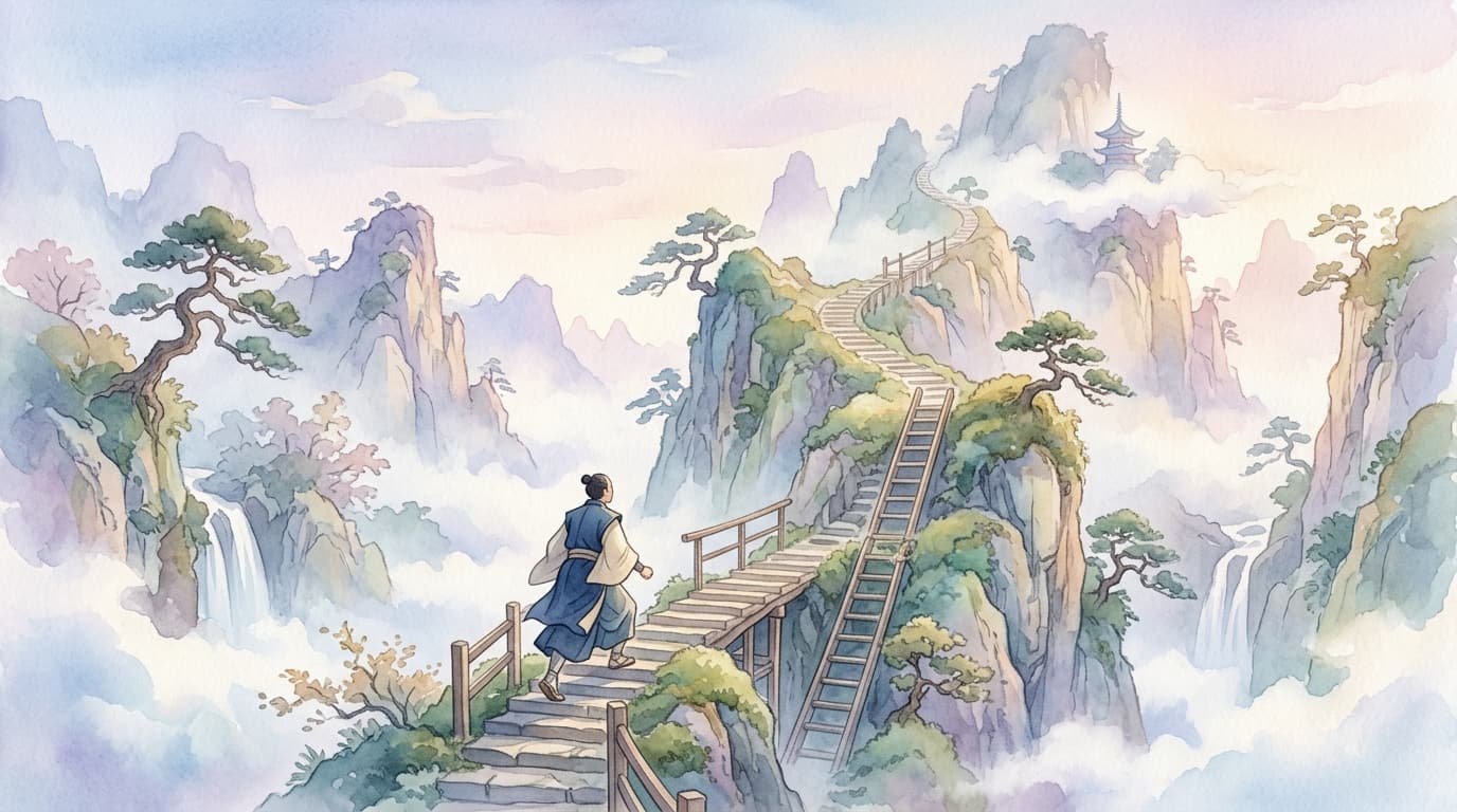 登る夢の意味——山、階段、はしご、どこかへ向かう体の感覚