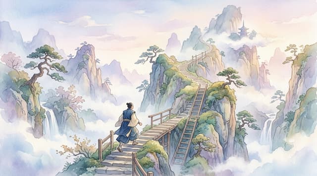 登る夢の意味——山、階段、はしご、どこかへ向かう体の感覚