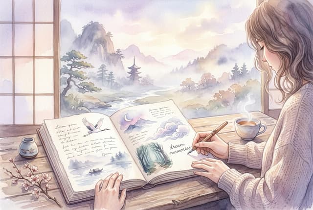 夢日記の書き方と続けるコツ——科学が証明する、夢を記憶に定着させる方法