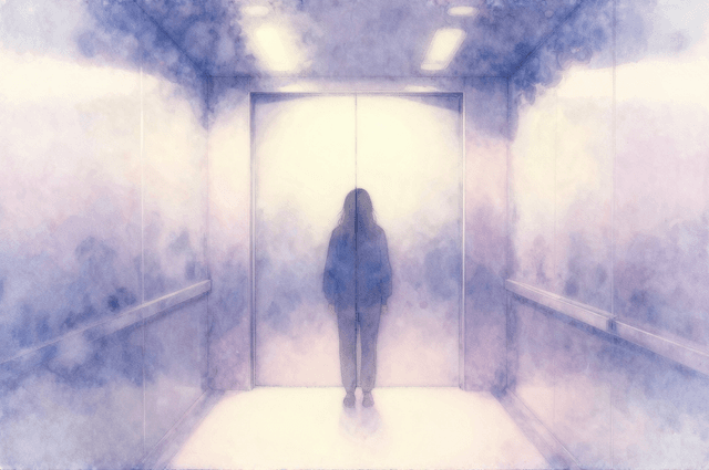 エレベーターに閉じ込められる夢——止まった場所・一緒にいる人で変わる18パターンの意味