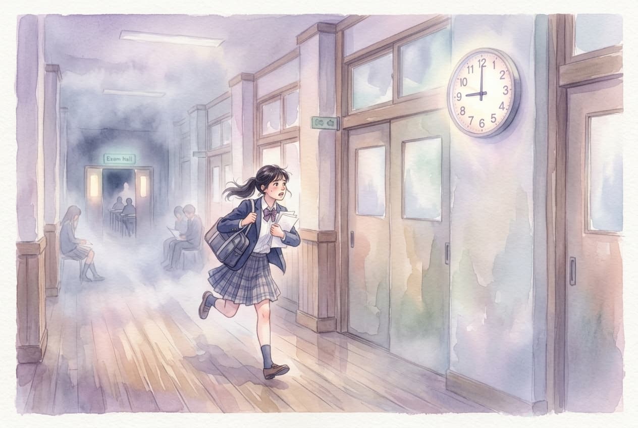 試験に遅刻する夢の意味——受験・テスト前に見やすいのはなぜか