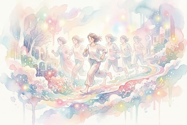 走っても前に進まない夢、実は「今」あなたに教えてくれてることがある