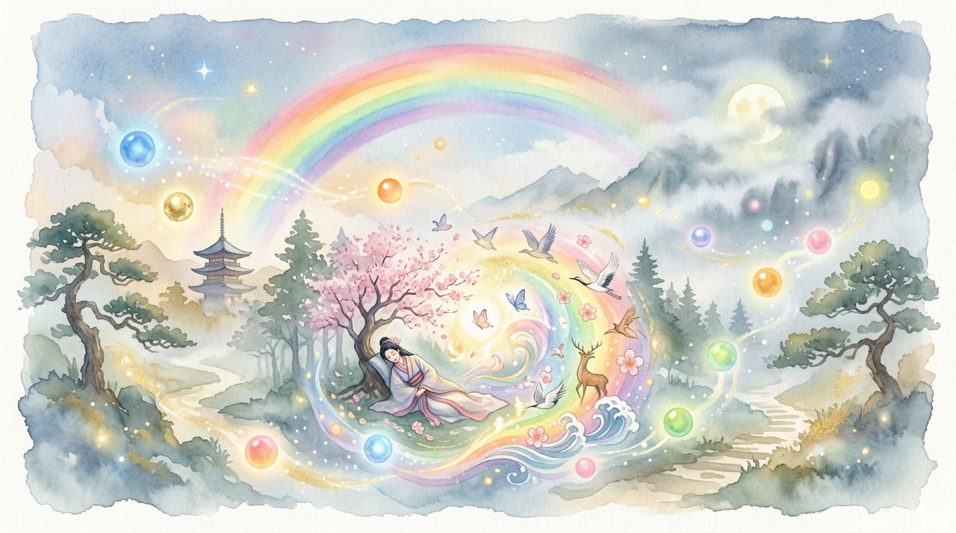 夢で見た色が幸運のサインかもしれない——神崎月子が選ぶ、吉夢の色ランキング