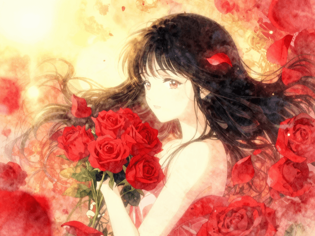 赤い色が出てくる夢の意味——血、夕焼け、薔薇が伝える「強い感情」のサイン