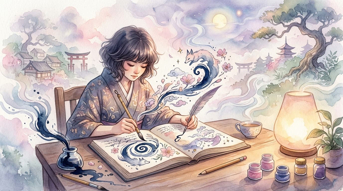 書く・描く夢の意味——文字、絵、手紙が夢に出るとき