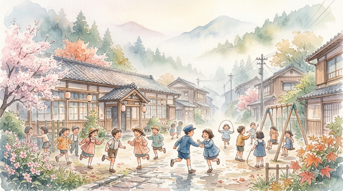 学校の記憶と懐かしい場所