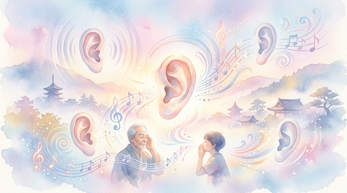 耳元のつぶやきと内なる声