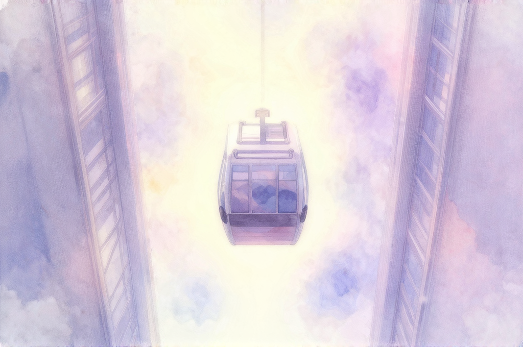 エレベーターに閉じ込められる夢のイメージ