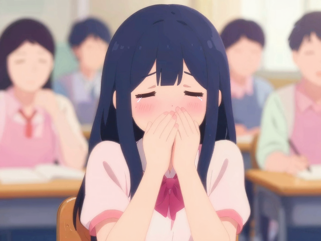 感情が溢れ出るイメージ