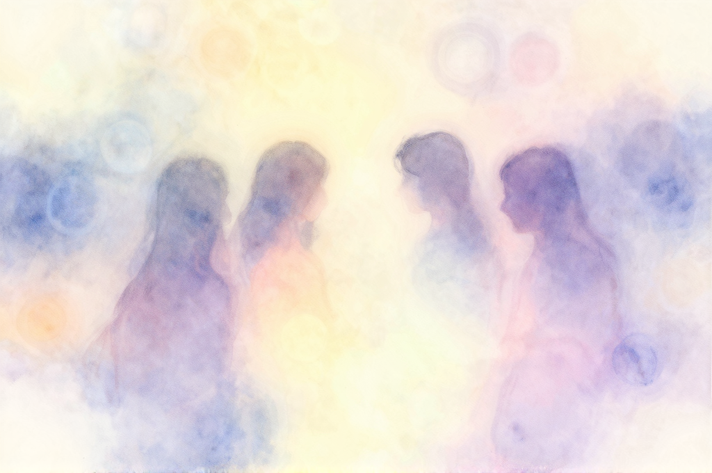 友達との距離感が変わる夢のイメージ