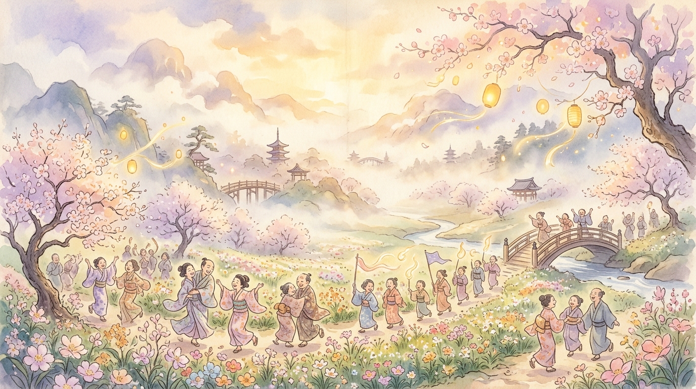 喜びと拡張のサイン