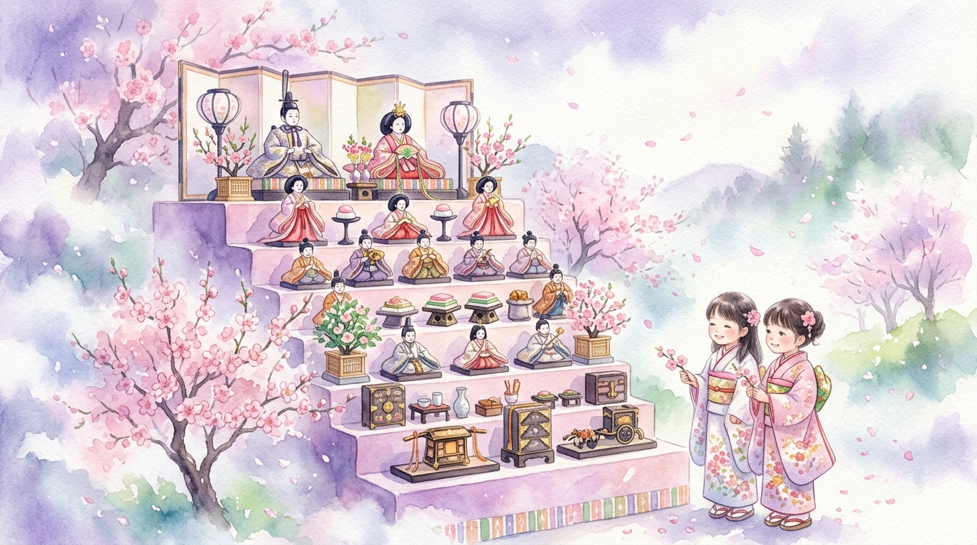 ひな祭りの夢のシンボル