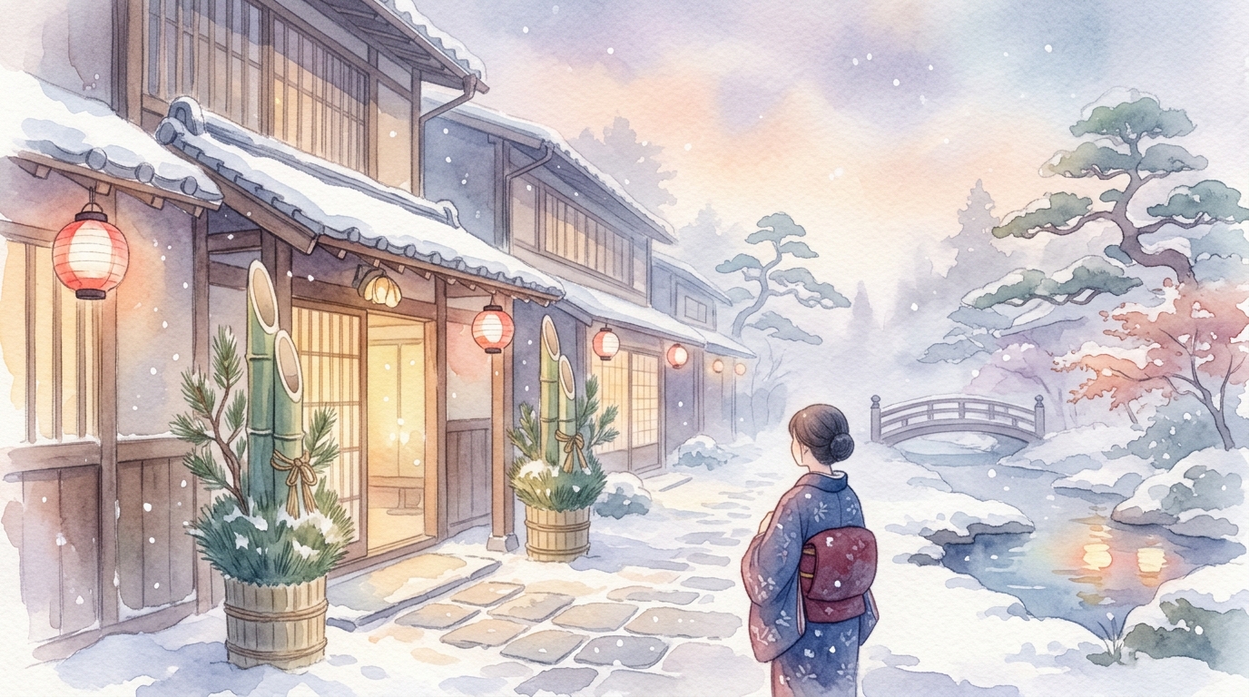 新年への静かな移行