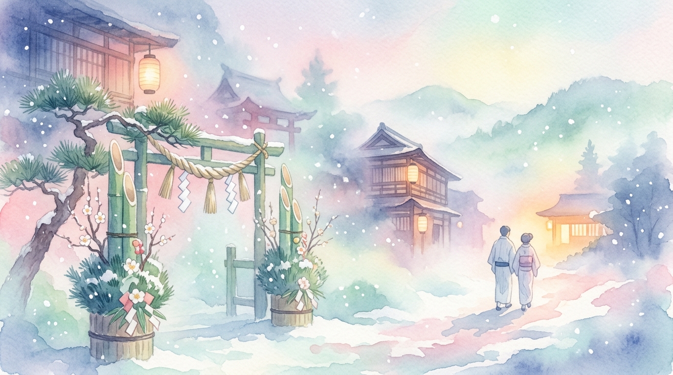 除夜の鐘と手放し