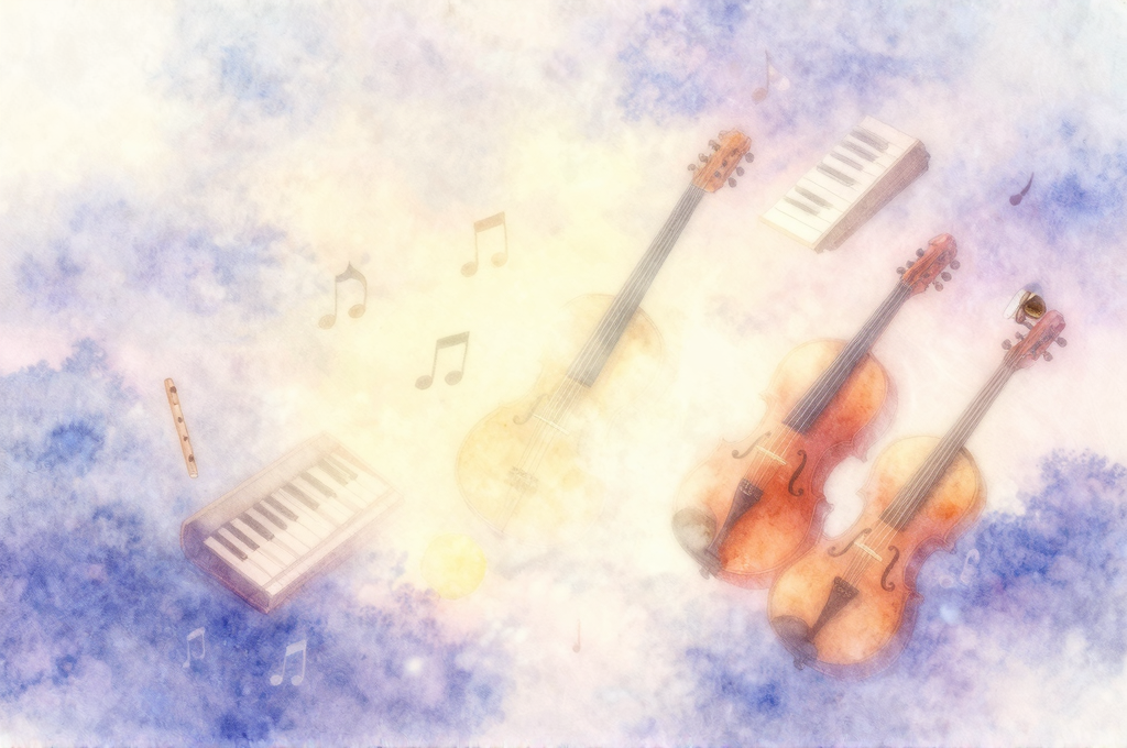 楽器演奏の夢のイメージ