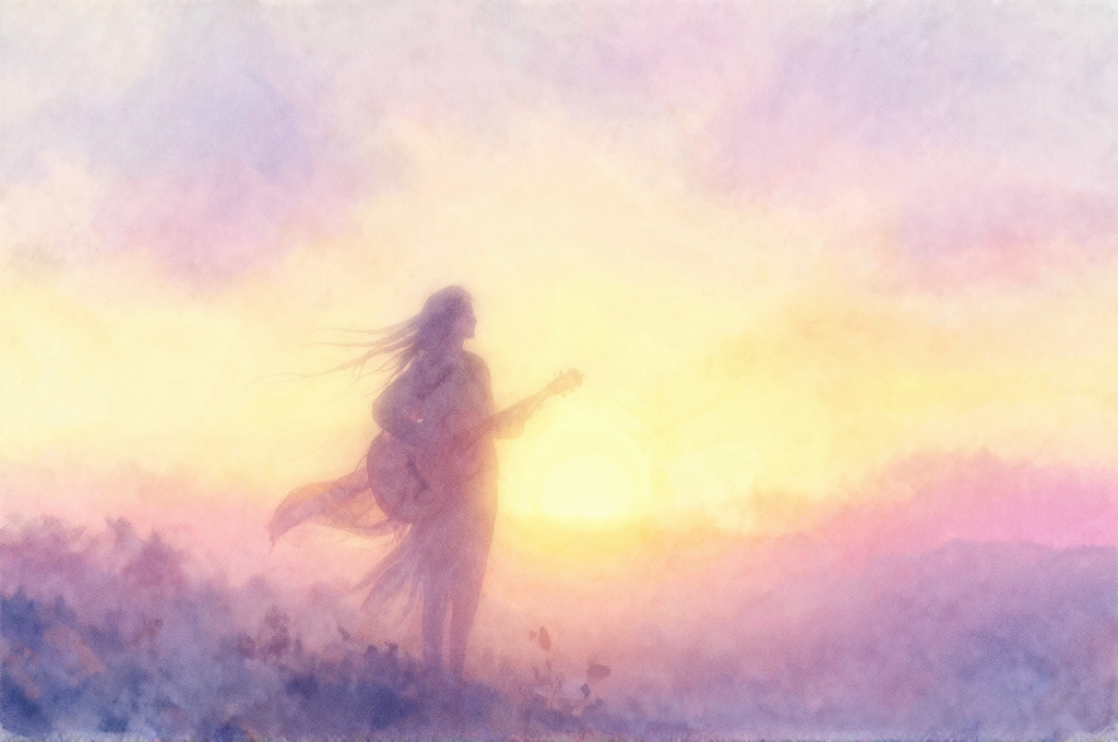 楽器演奏の感情・平和イメージ