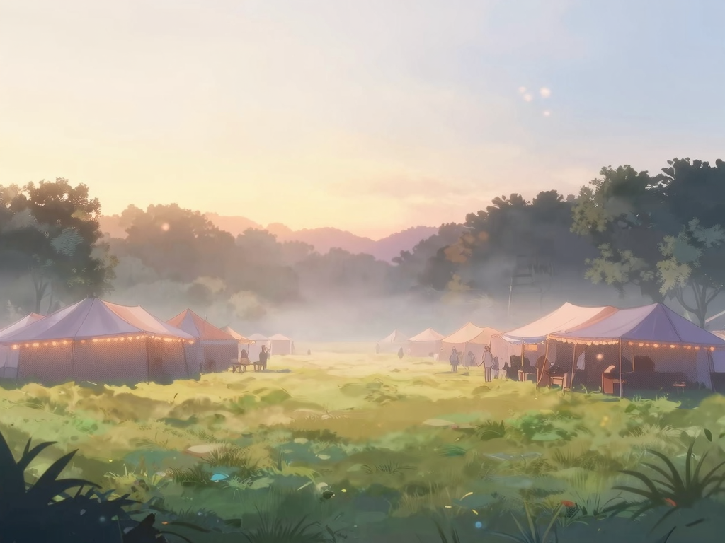 穏やかな朝のイメージ