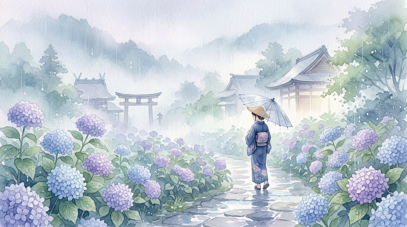 梅雨の夢と心の芽吹き