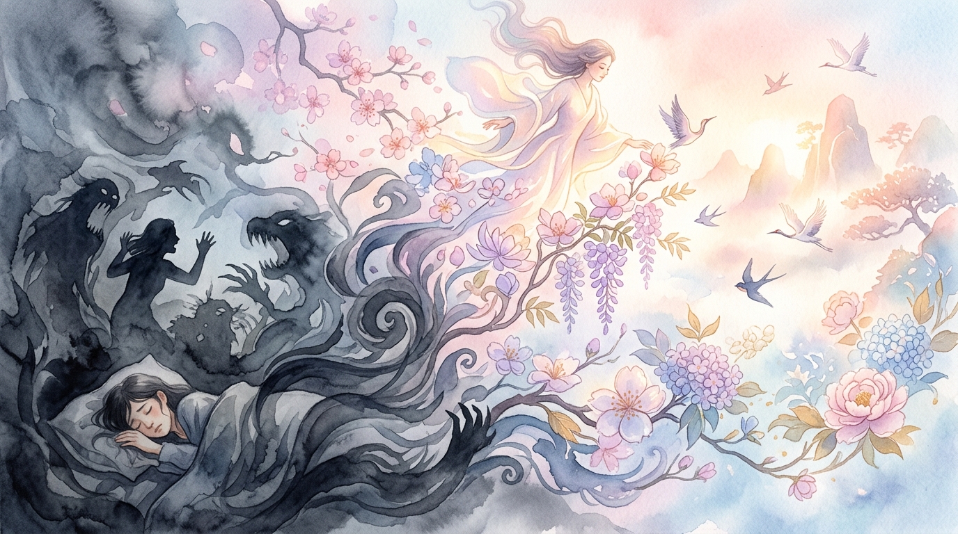 悪夢を変えるルーティン