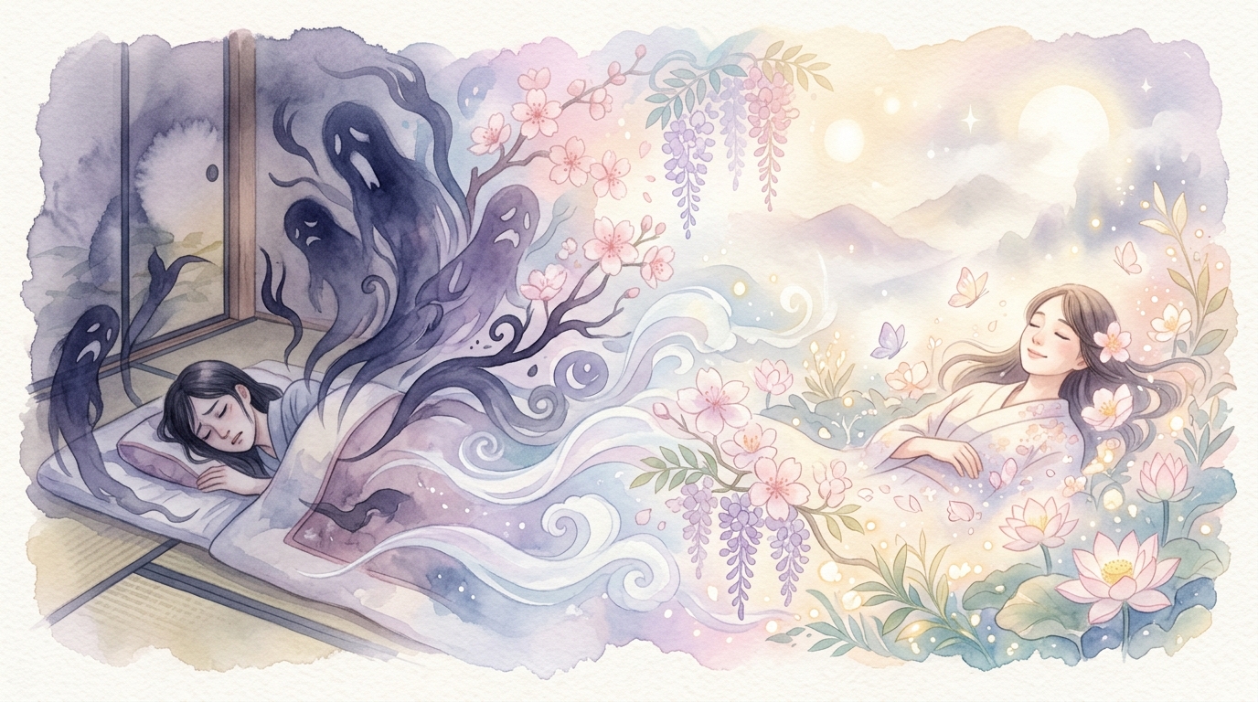 悪夢から解放される