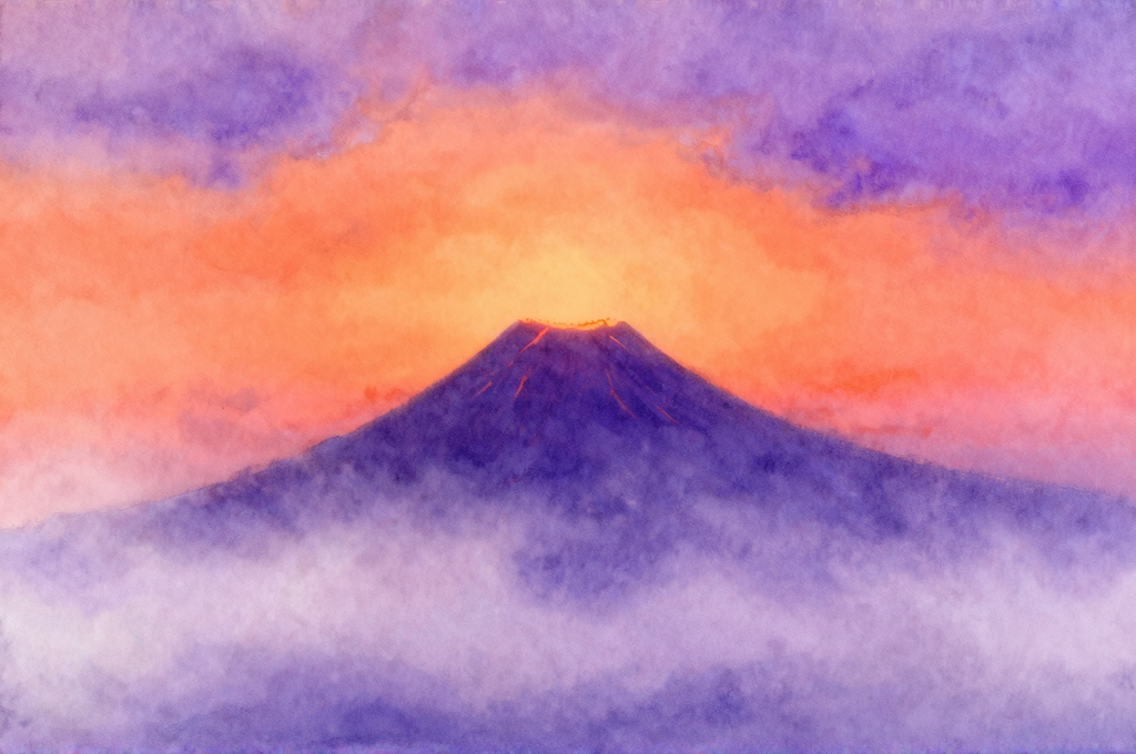 火山噴火の夢のイメージ