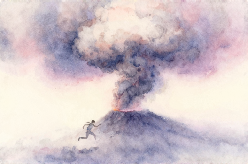 火山夢の感情イメージ