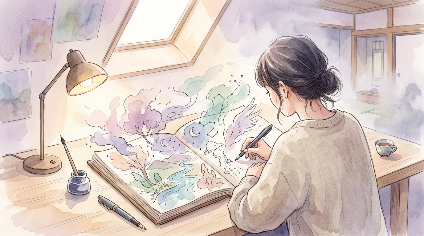 書く夢の先にある表現と解放