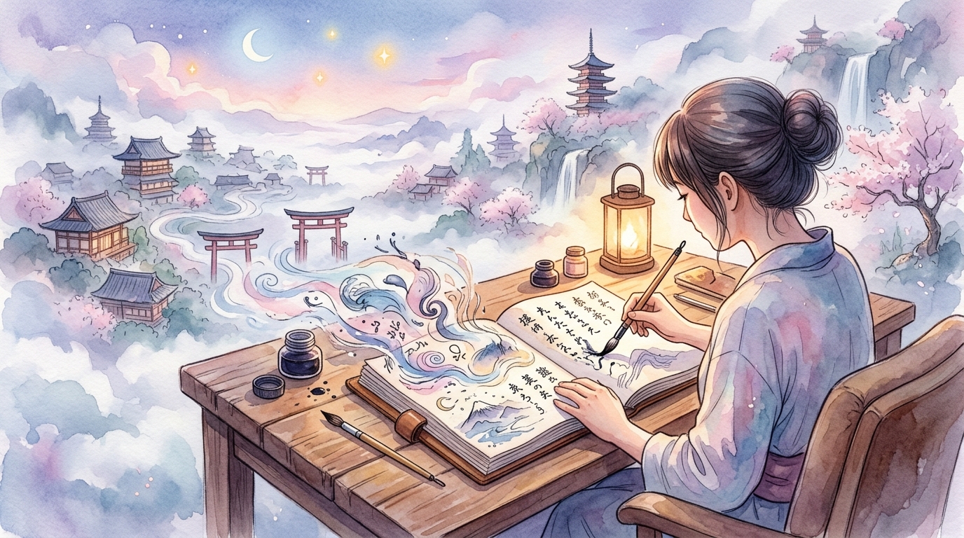 絵を描く夢と創造力